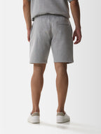 Fleece Sport Short | Light Grey Melange