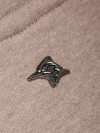 Fleece Oversized T-Shirt | Light Taupe Melange