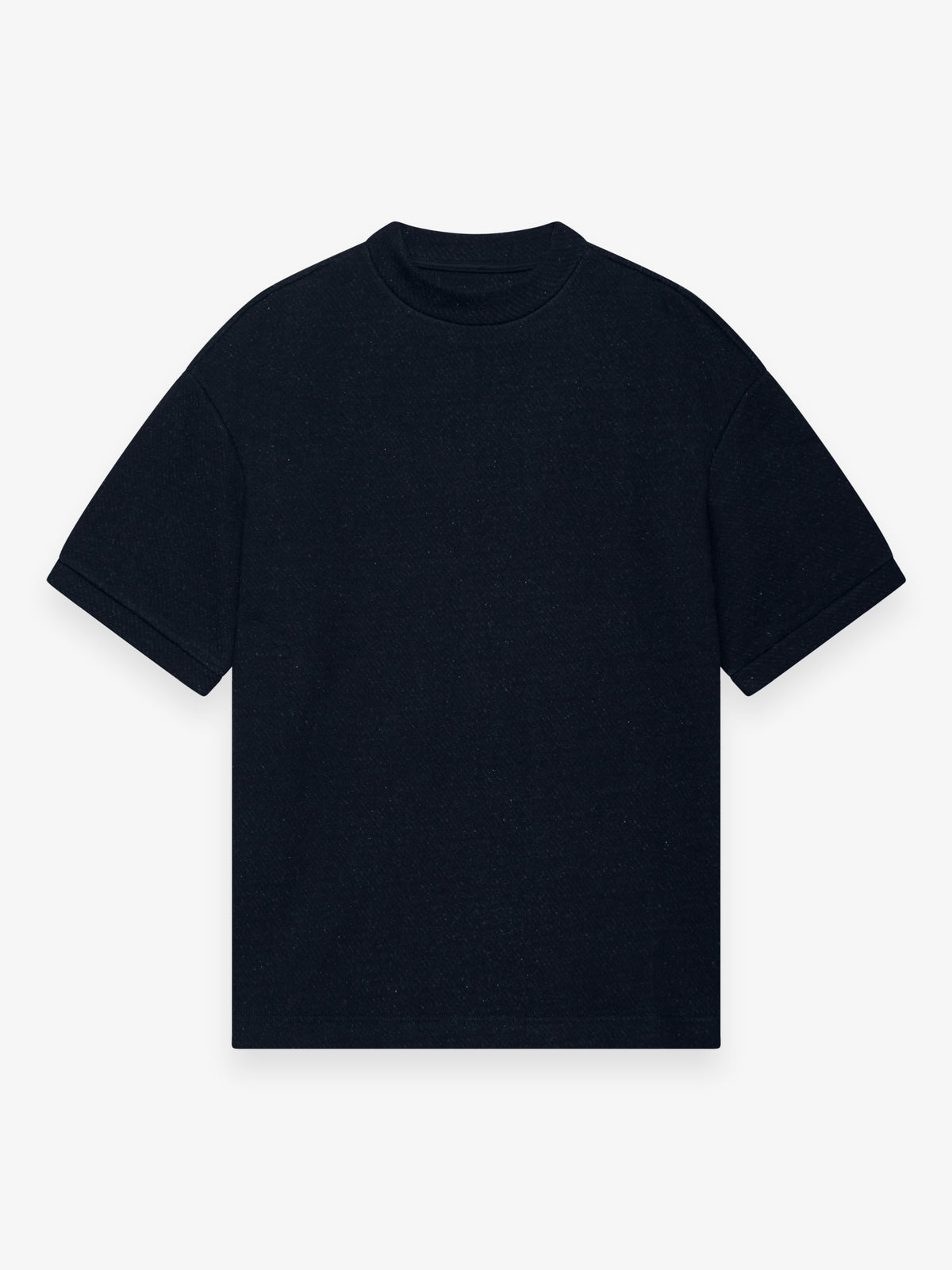 Fleece Oversized T-Shirt | Dark Navy