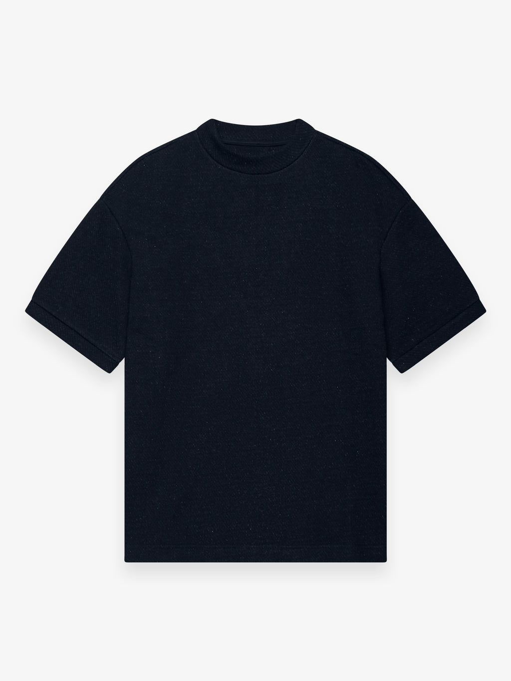 Fleece Oversized T-Shirt | Dark Navy