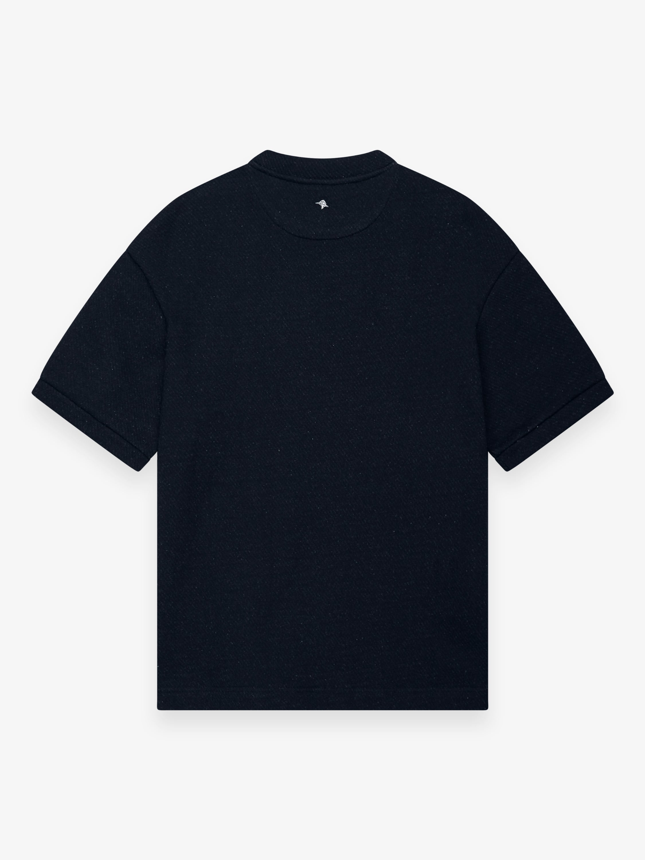 Fleece Oversized T-Shirt | Dark Navy