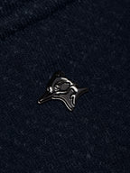 Fleece Oversized T-Shirt | Dark Navy