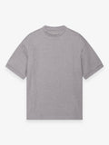 Fleece Oversized T-Shirt | Light Grey Melange