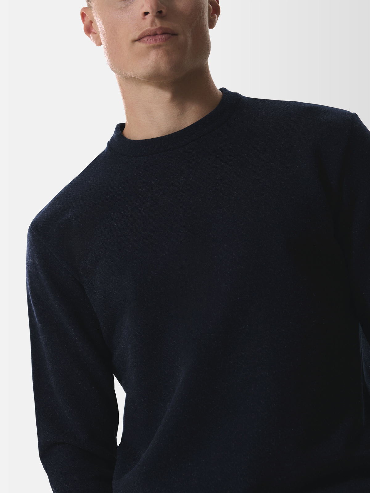 Fleece Sweater L/S | Dark Navy