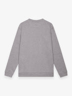 Fleece Sweater L/S | Light Grey Melange