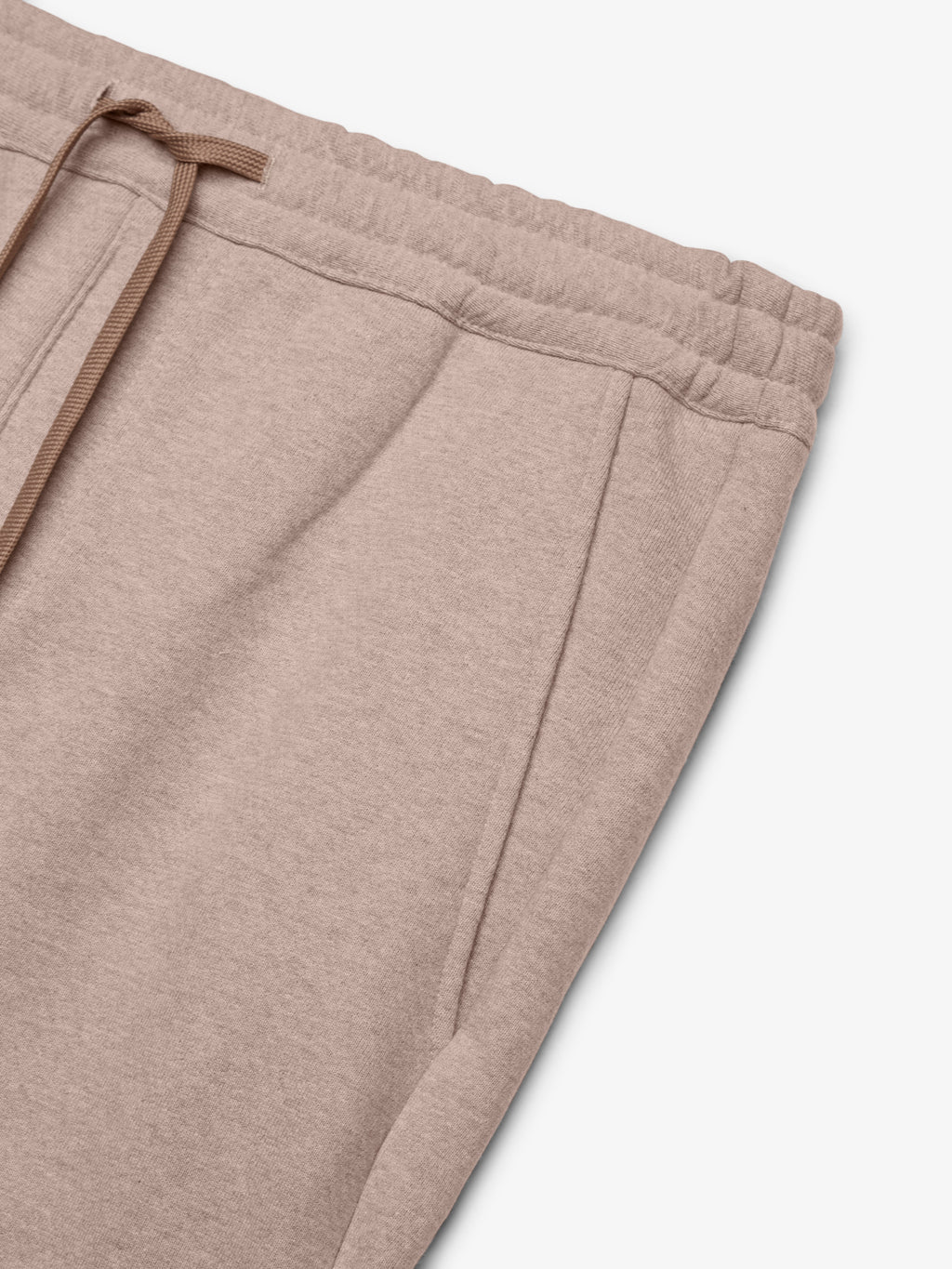 Fleece Sport Trousers | Light Taupe Melange
