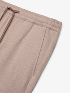Fleece Sport Trousers | Light Taupe Melange