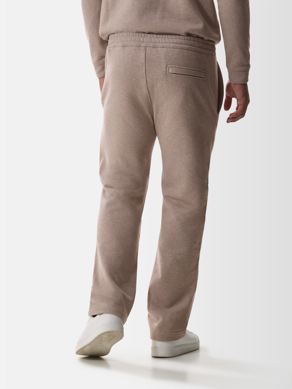 Fleece Sport Trousers | Light Taupe Melange