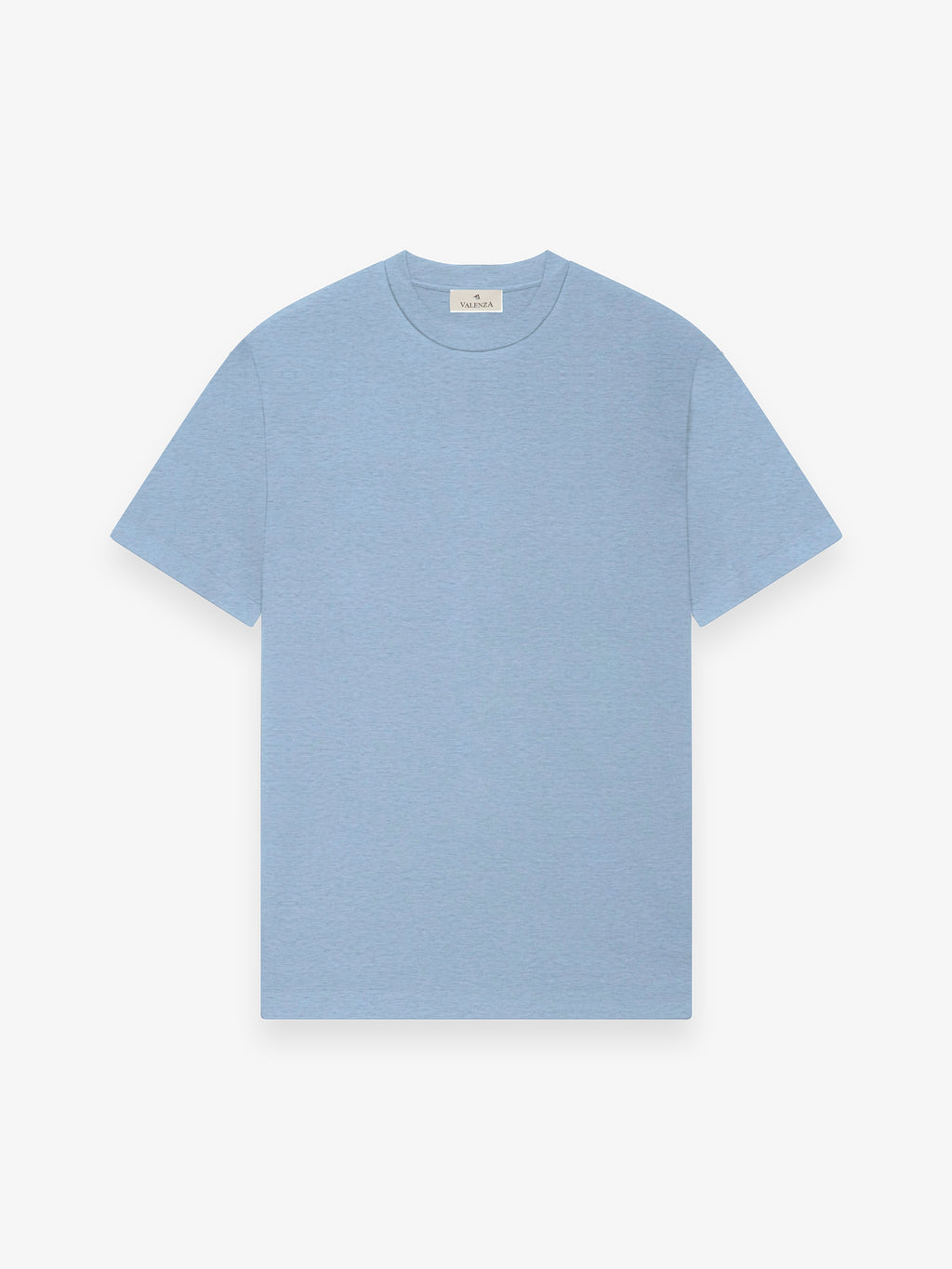 Single Jersey Supima T-Shirt | Light Blue Melange