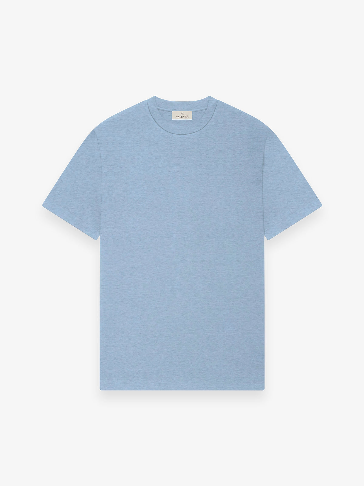 Single Jersey Supima T-Shirt | Light Blue Melange