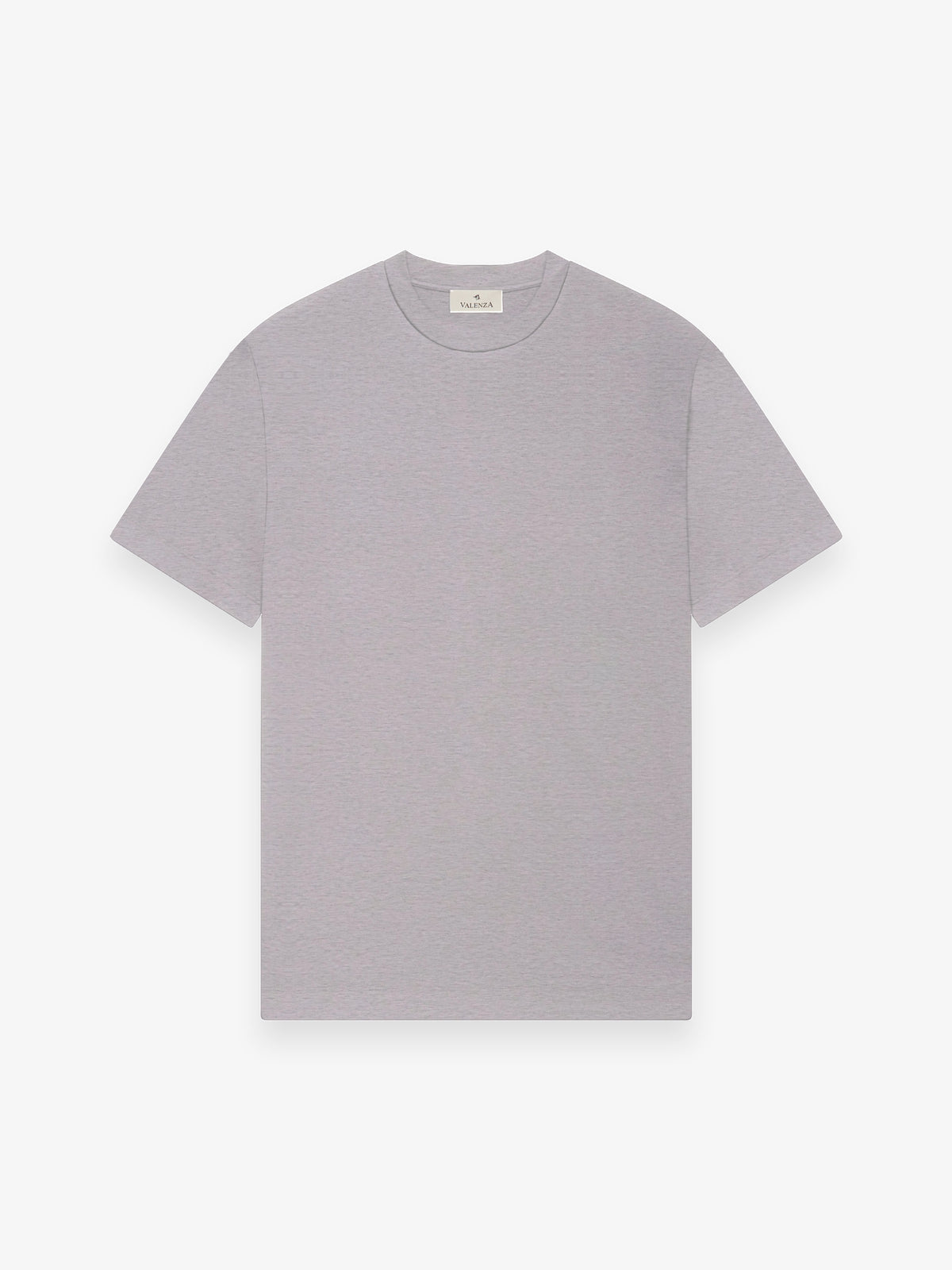 Single Jersey Supima T-Shirt | Light Grey Melange
