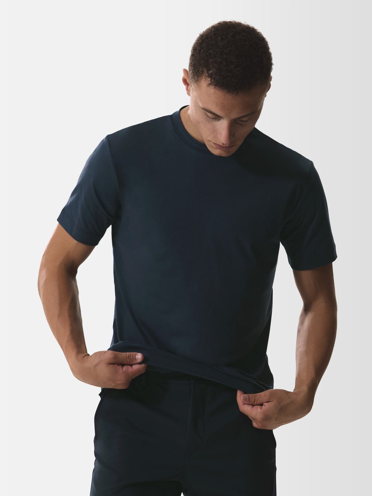 Single Jersey Supima T-Shirt | Dark Navy