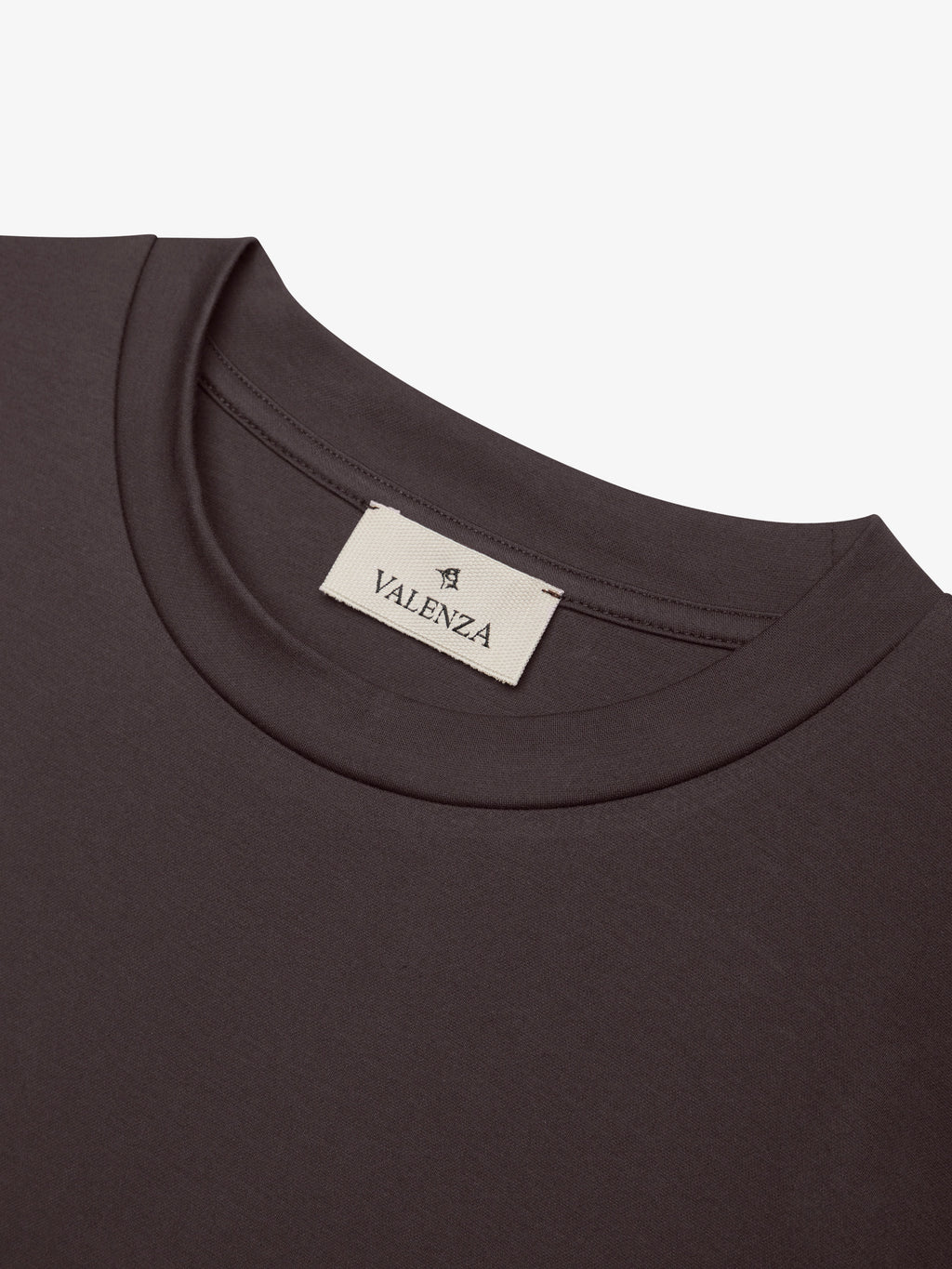 Single Jersey Supima T-Shirt | Dark Brown