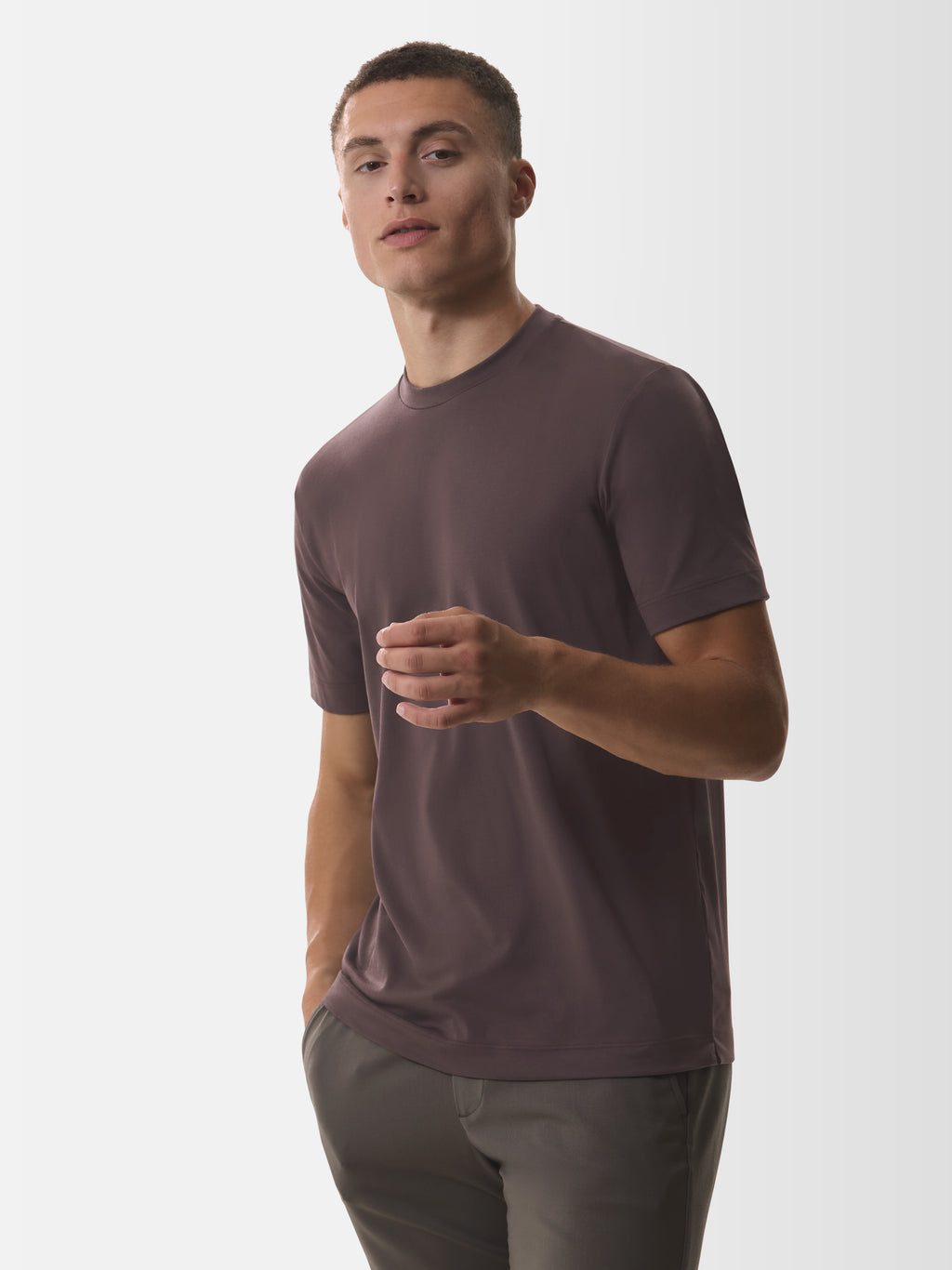 Single Jersey Supima T-Shirt | Dark Brown