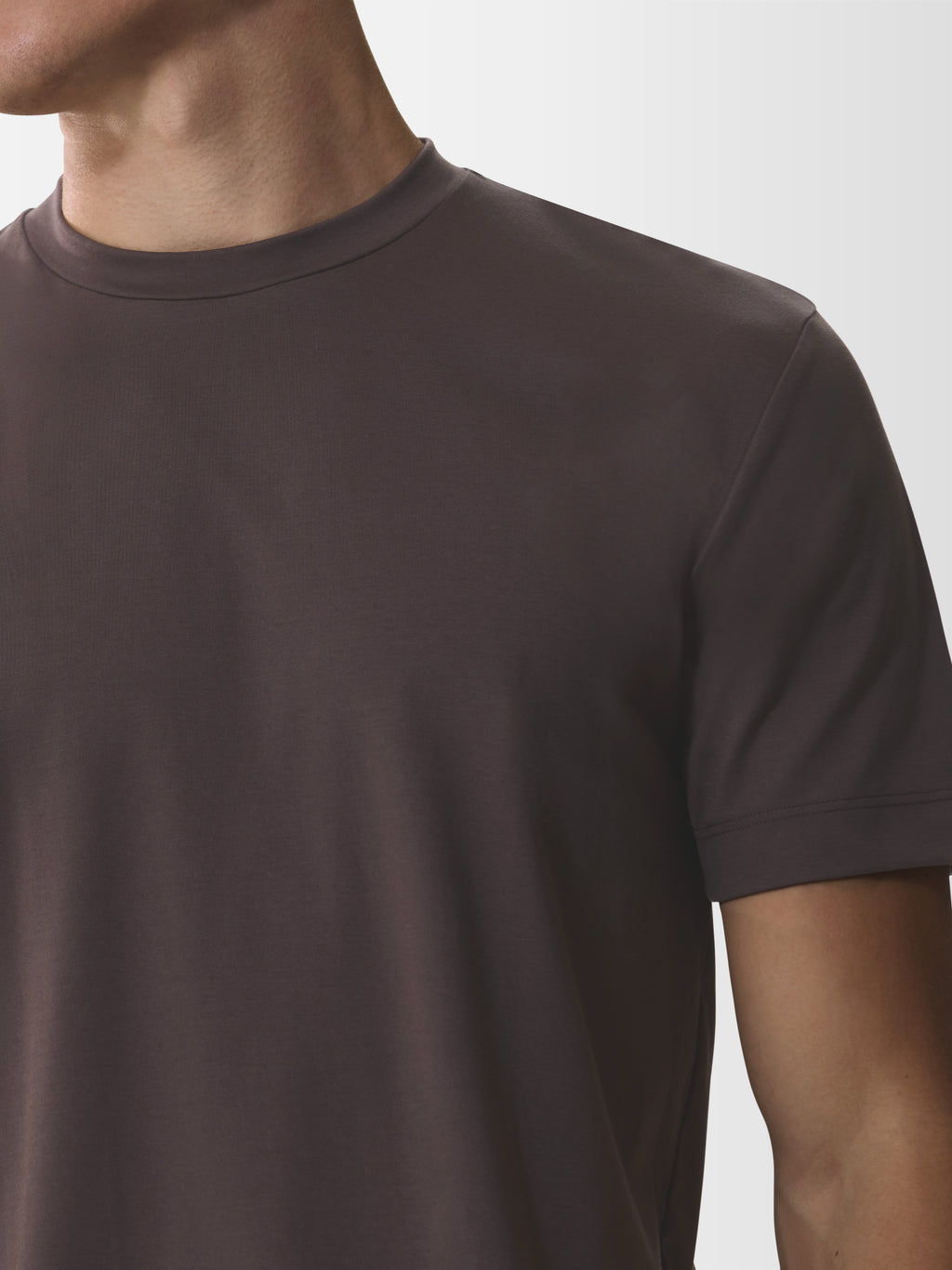 Single Jersey Supima T-Shirt | Dark Brown