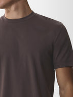 Single Jersey Supima T-Shirt | Dark Brown