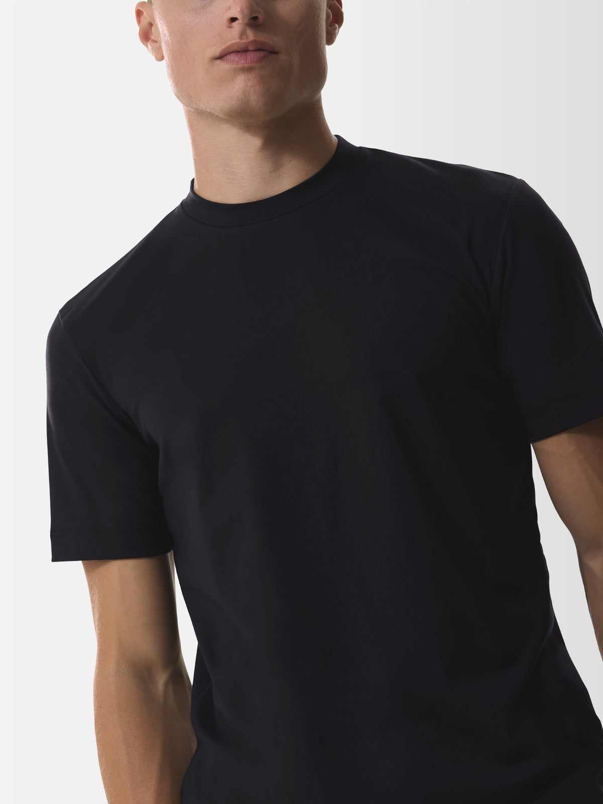 Single Jersey Supima T-Shirt | Black