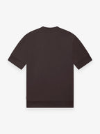Single Jersey Supima Cuffed T-Shirt | Dark Brown