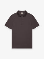 Single Jersey Supima Polo Schiller S/S | Dark Brown