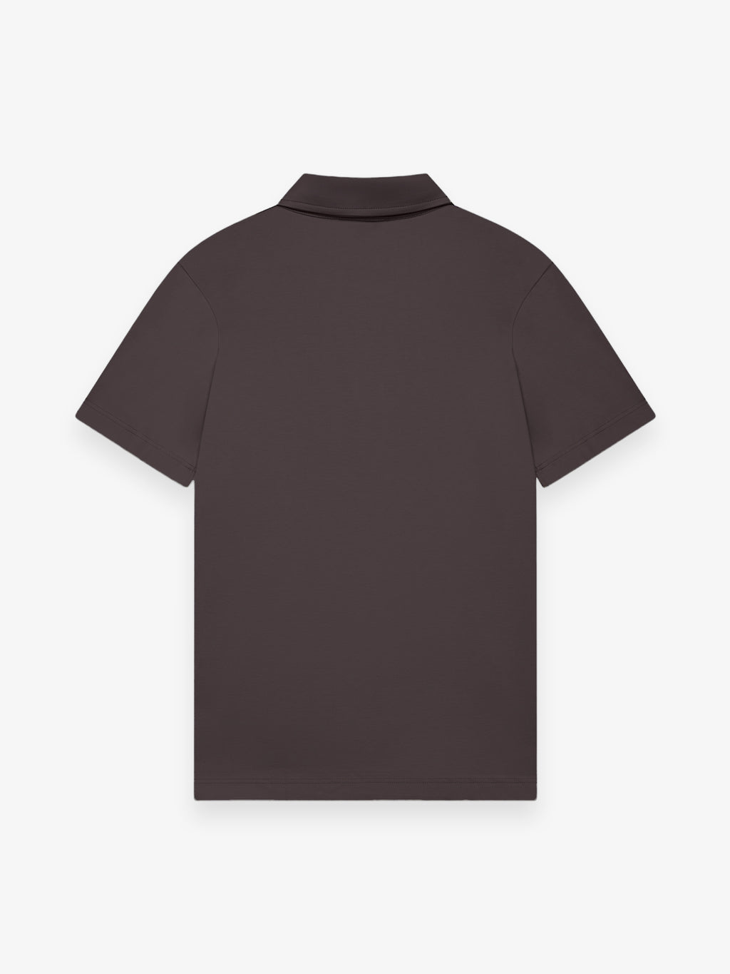 Single Jersey Supima Polo Schiller S/S | Dark Brown