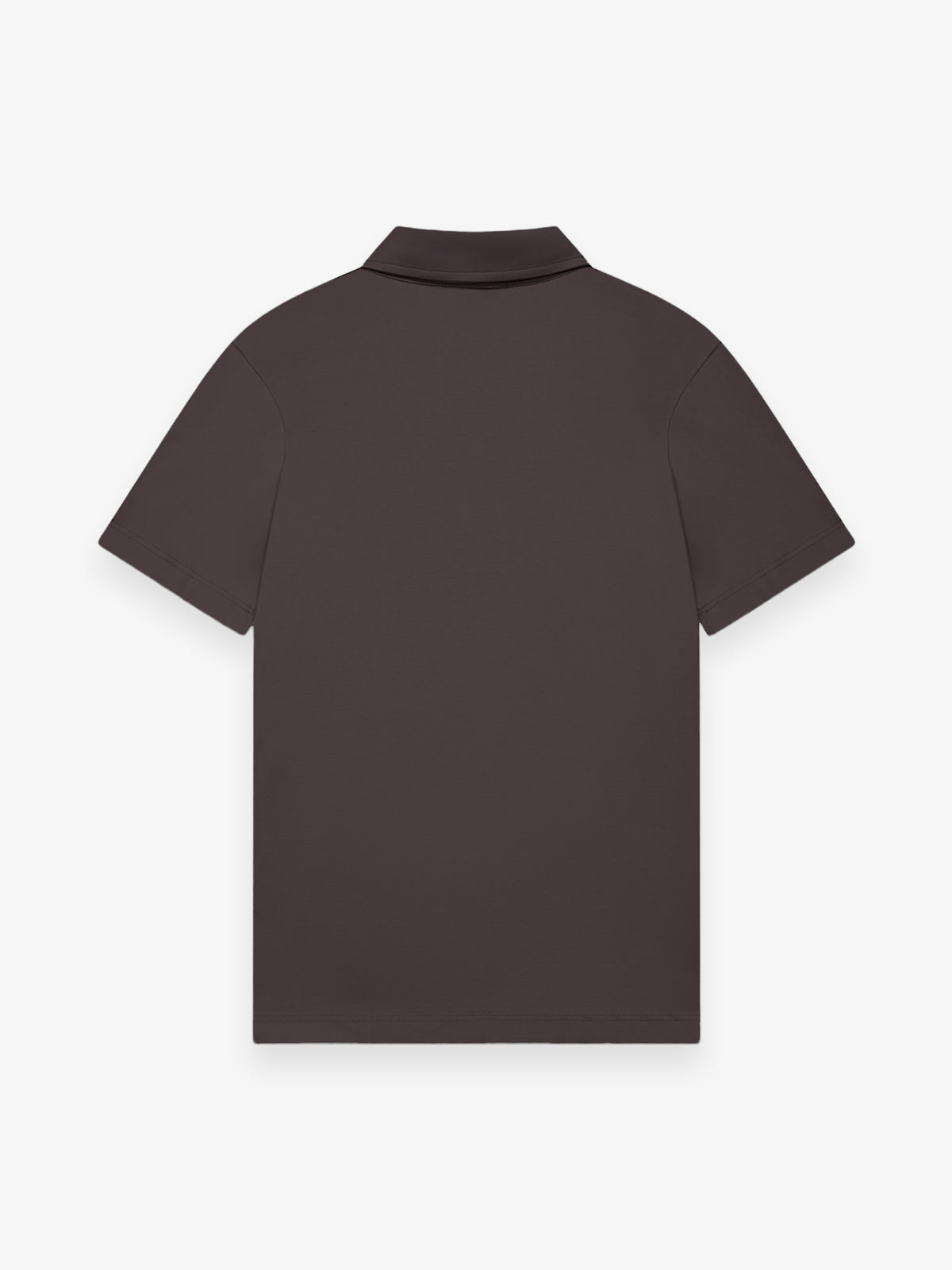 Single Jersey Supima Polo Schiller S/S | Dark Brown