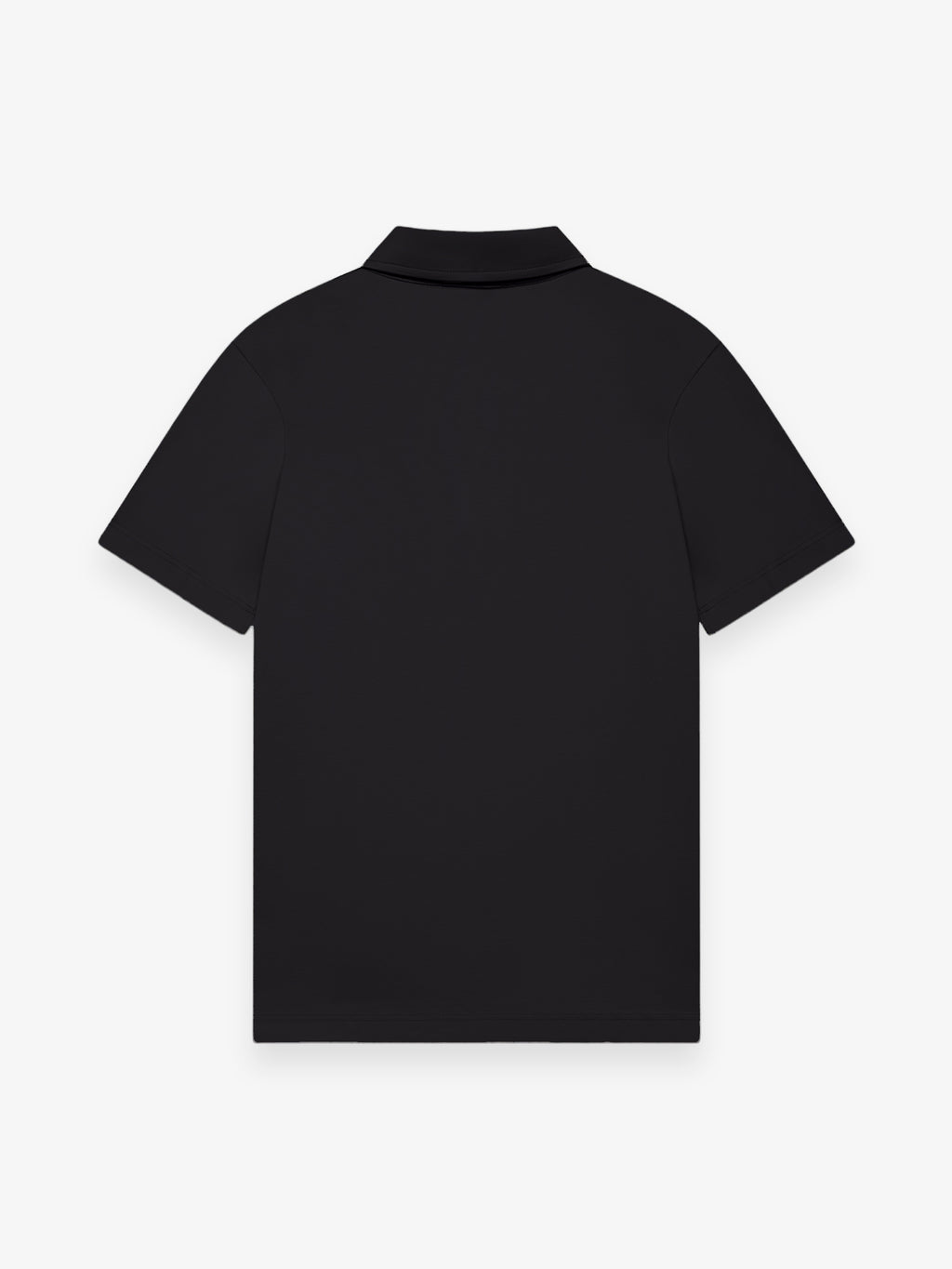 Single Jersey Supima Polo Schiller S/S | Black