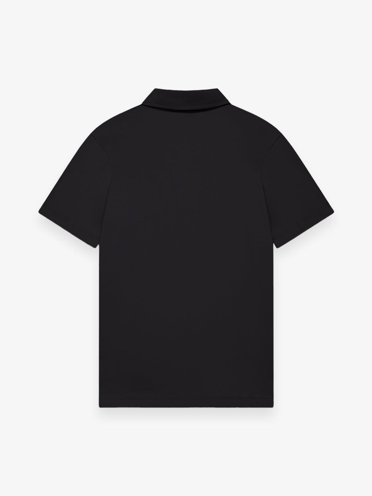 Single Jersey Supima Polo Schiller S/S | Black