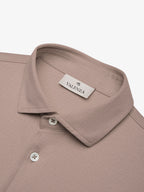 Single Jersey Supima Shirt L/S | Light Taupe Melange