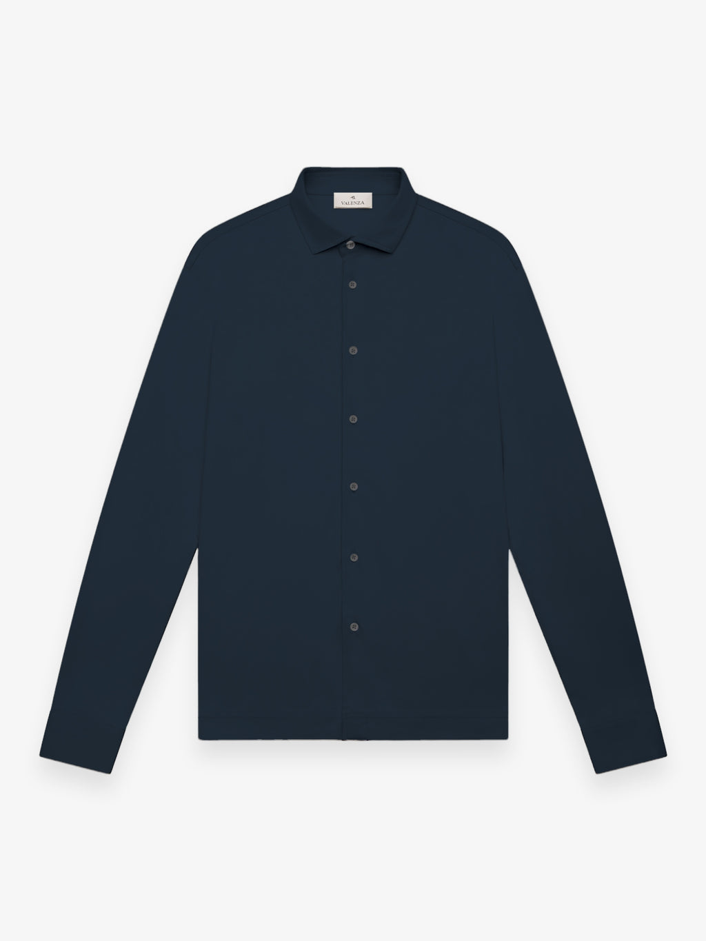 Single Jersey Supima Shirt L/S | Dark Navy