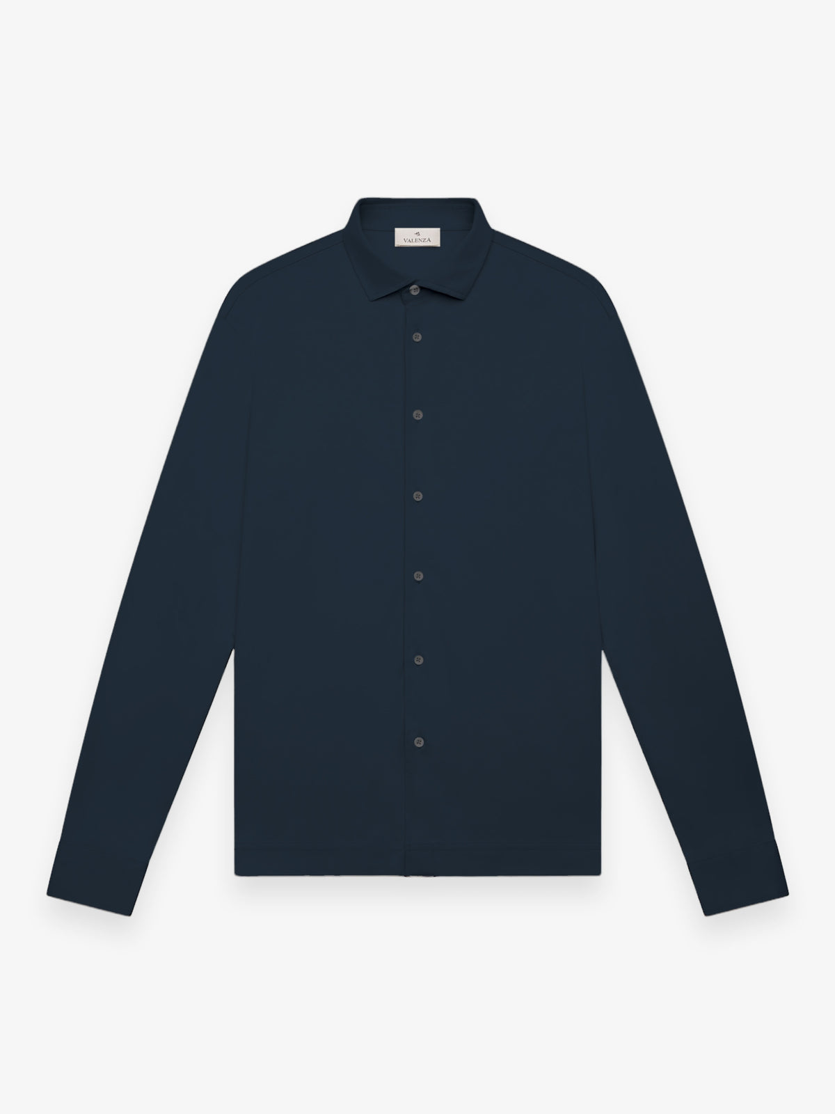 Single Jersey Supima Shirt L/S | Dark Navy