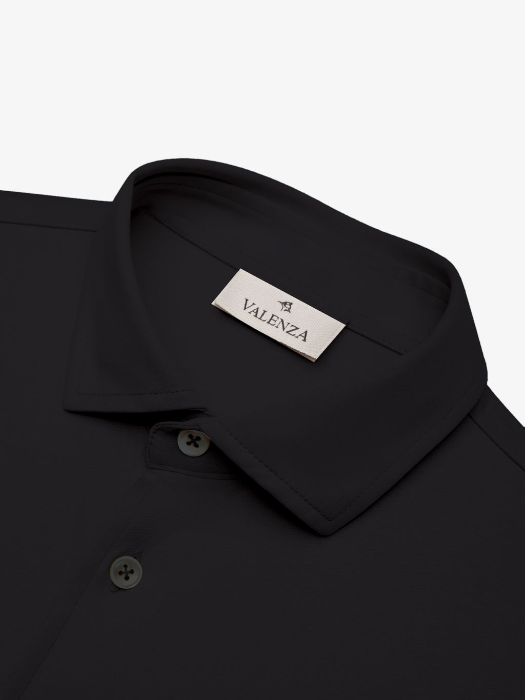 Single Jersey Supima Shirt L/S | Black