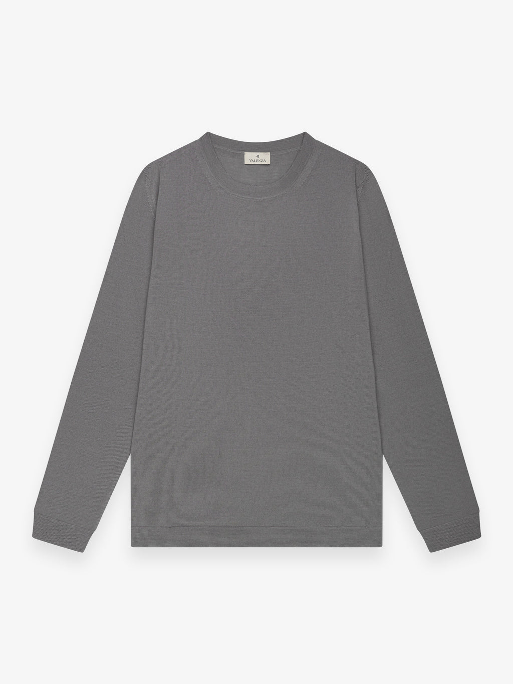 Cashwool Extrafine Merino Crew Neck | Dark Grey