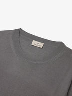 Cashwool Extrafine Merino Crew Neck | Dark Grey