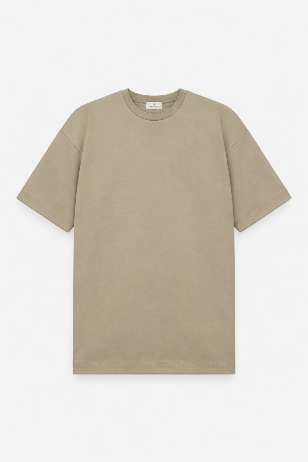 Interlock Supima Oversized T-shirt | Granite
