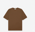 Interlock Supima Oversized T-shirt | Coffee